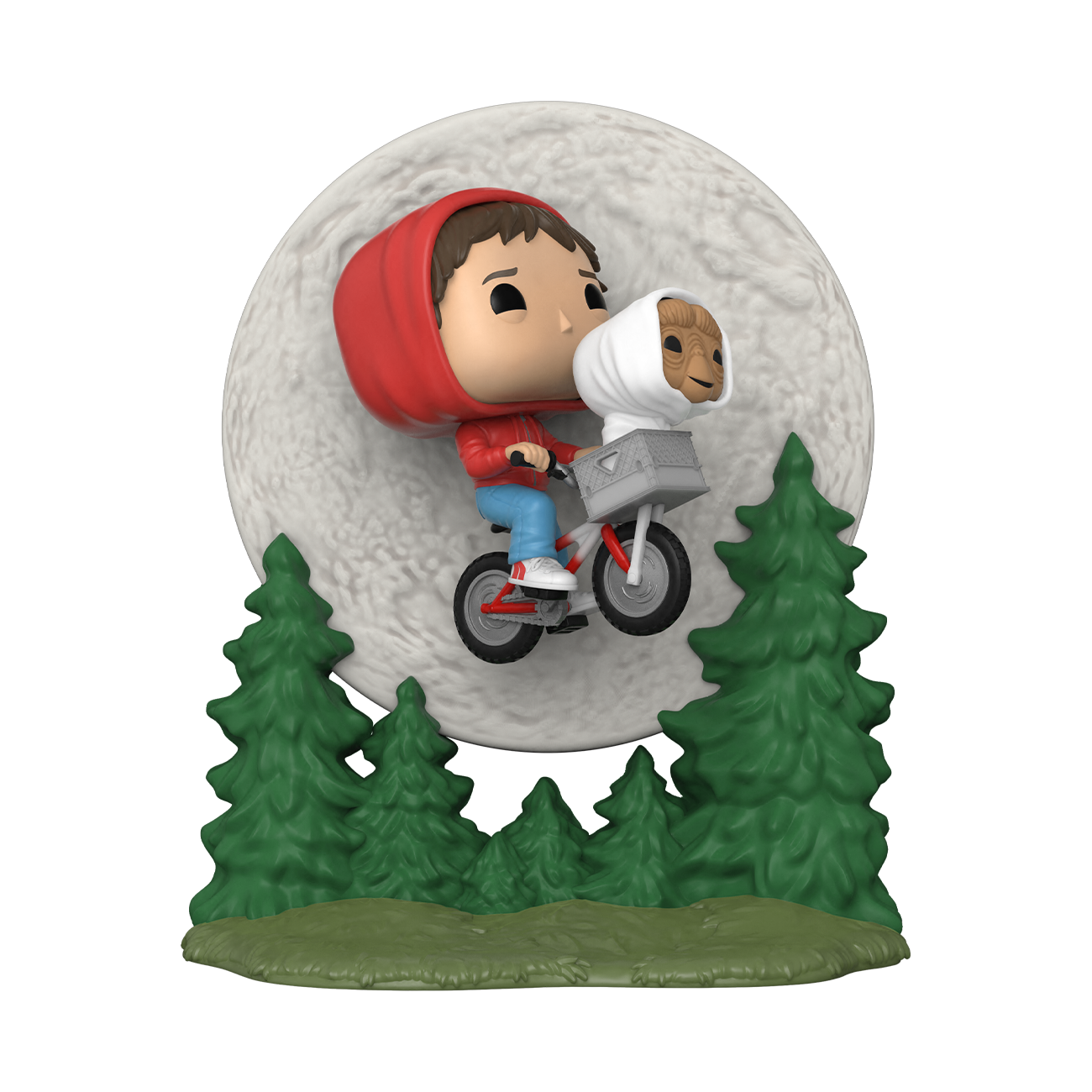 Funko POP! Moments - E.T. the Extra-Terrestrial - Elliot and ET Flying (GLOW)